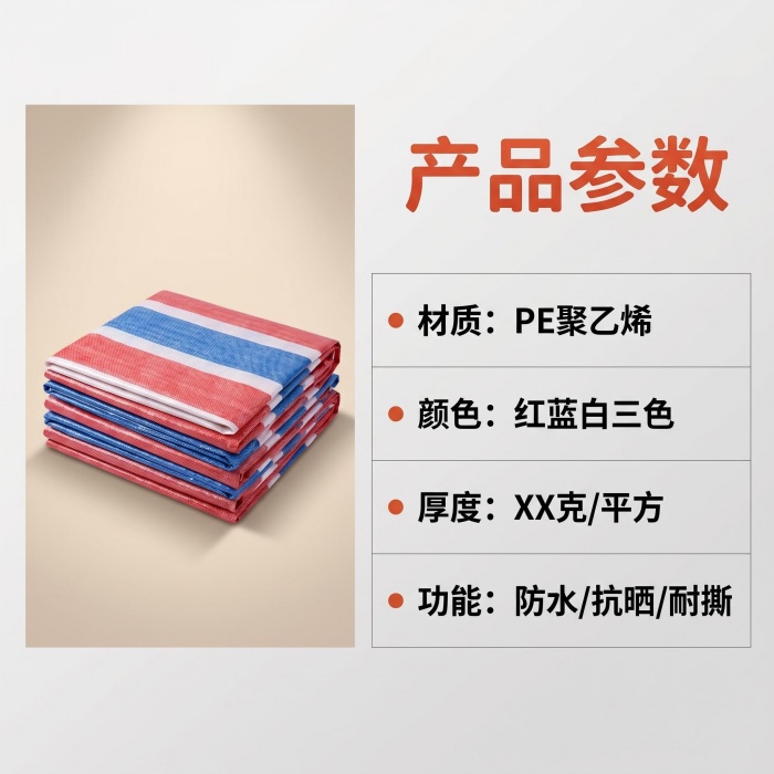 全新料聚乙烯彩条布厂家实时报价