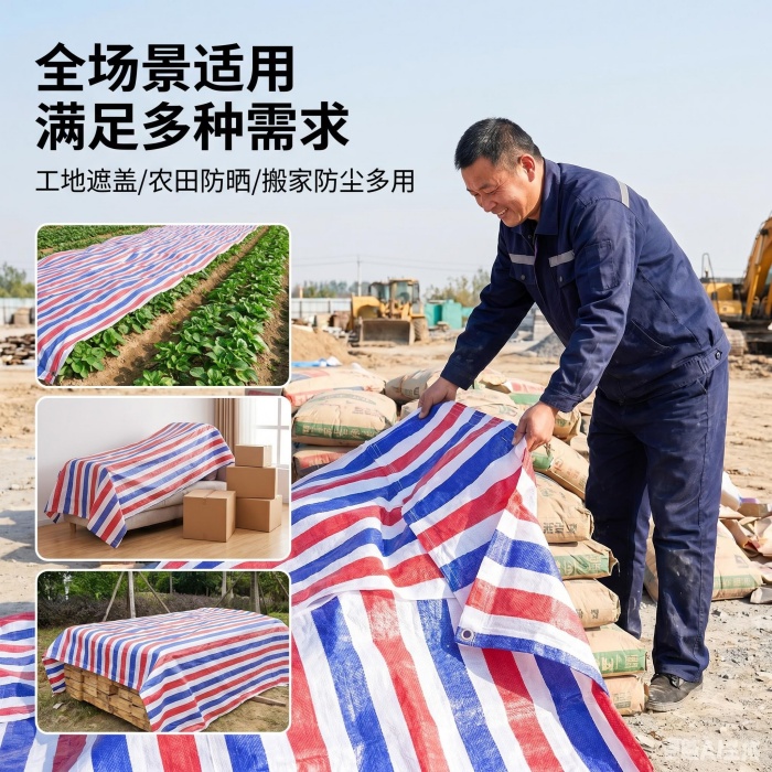 山东临沂彩条布拿货低价多少