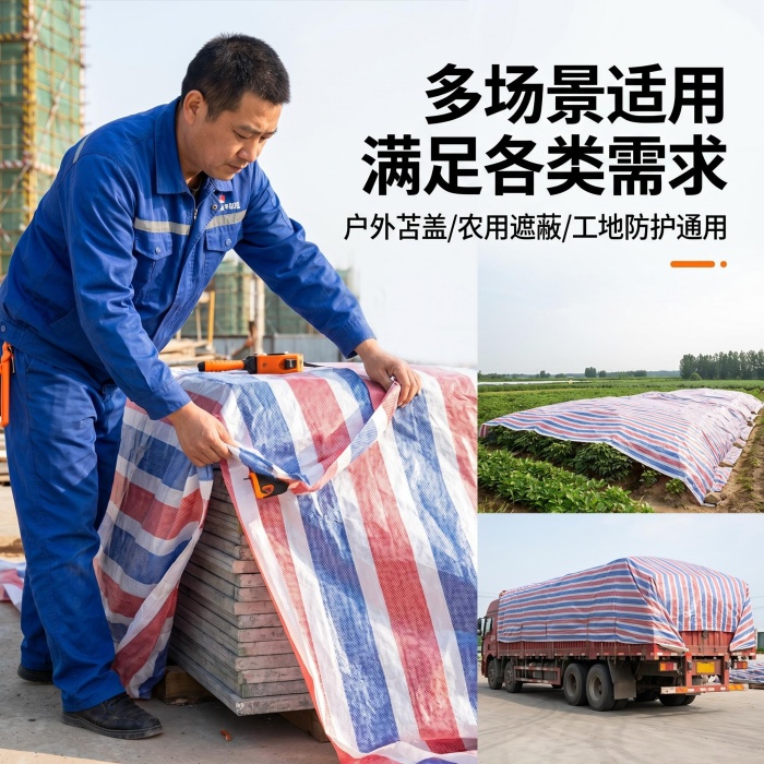 单膜双膜彩条布每平米差价多少