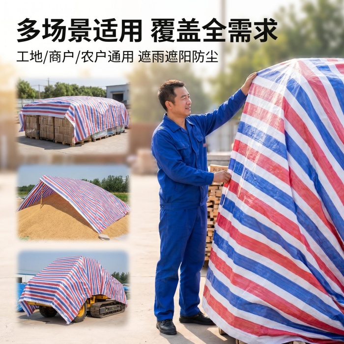 北京天津本地足米加密现货彩条布工厂